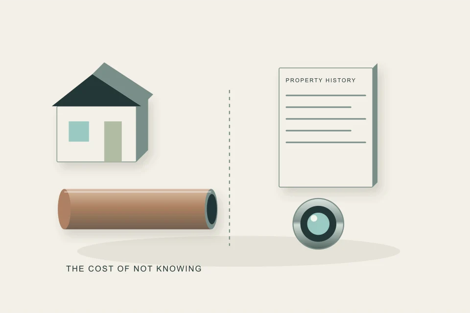 Conceptual illustration of risk clues before an inspection decision